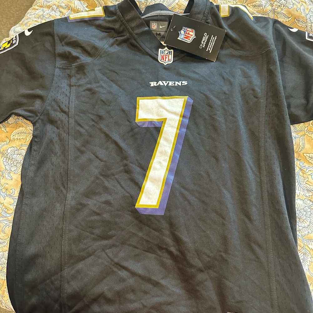 NFL Ravens Black and Gold Kids Jersey - Picture 1 of 6
